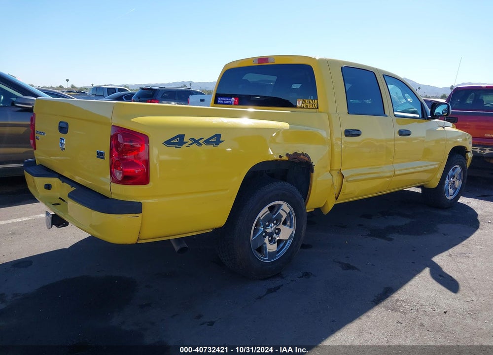 2006 DODGE DAKOTA SLT VIN: 1D7HW48J46S584508