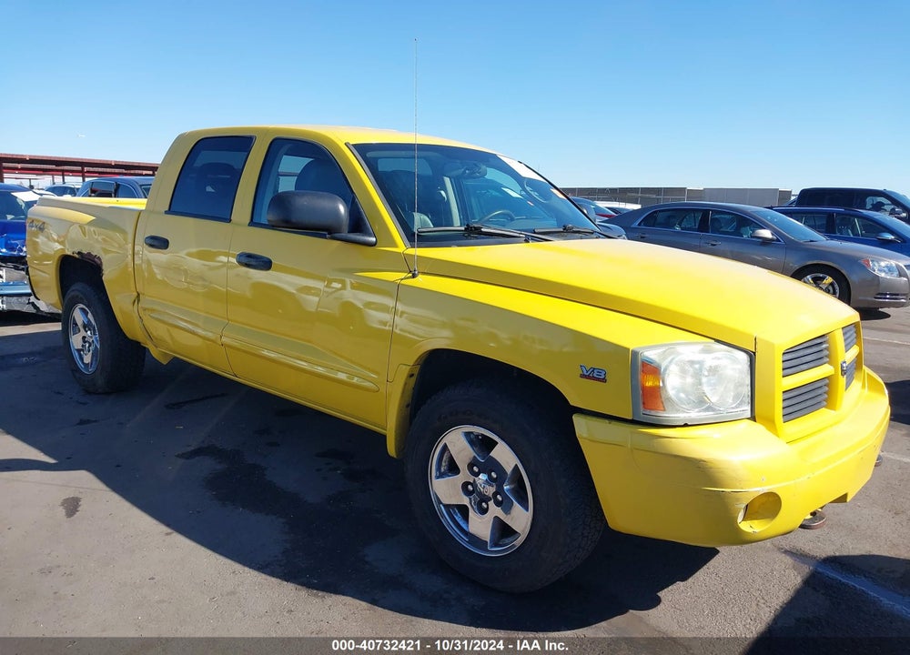 2006 DODGE DAKOTA SLT VIN: 1D7HW48J46S584508