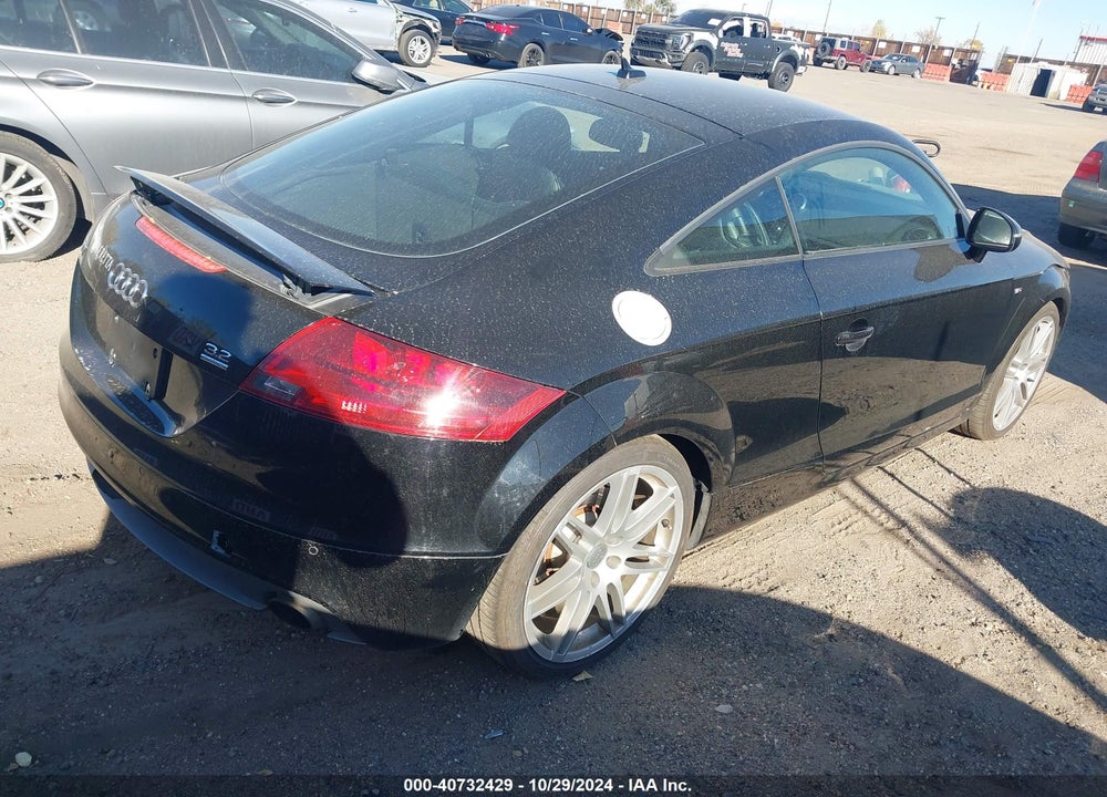 2008 AUDI TT 3.2 VIN: TRUDD38J281029242