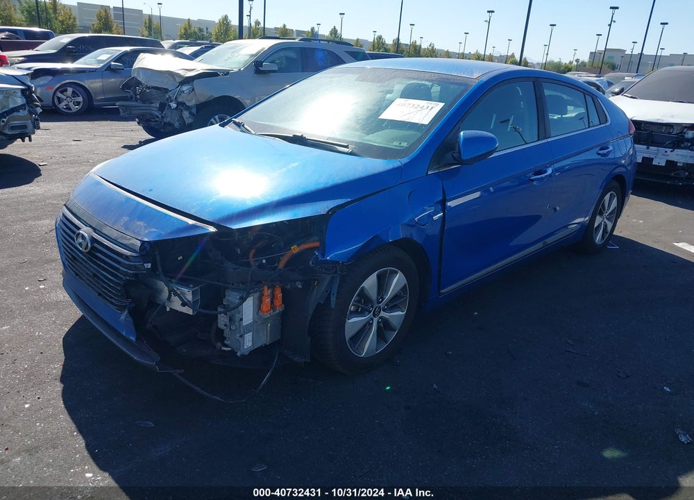 2018 HYUNDAI IONIQ PLUG-IN HYBRID LIMITED VIN: KMHC75LD1JU097171
