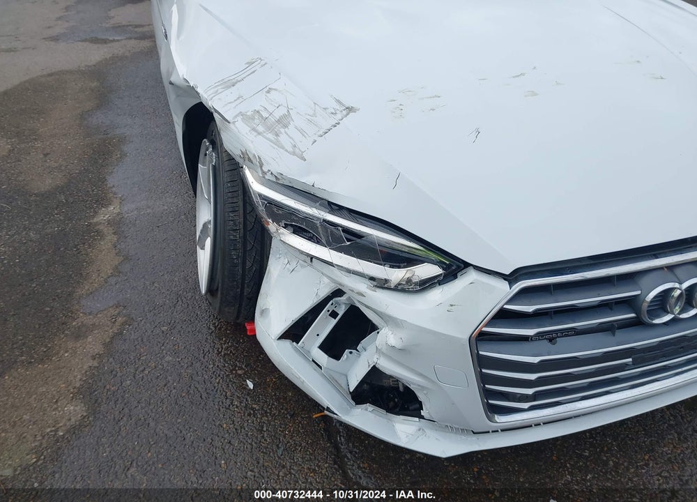 2018 AUDI A5 2.0T PREMIUM VIN: WAUENCF59JA066888