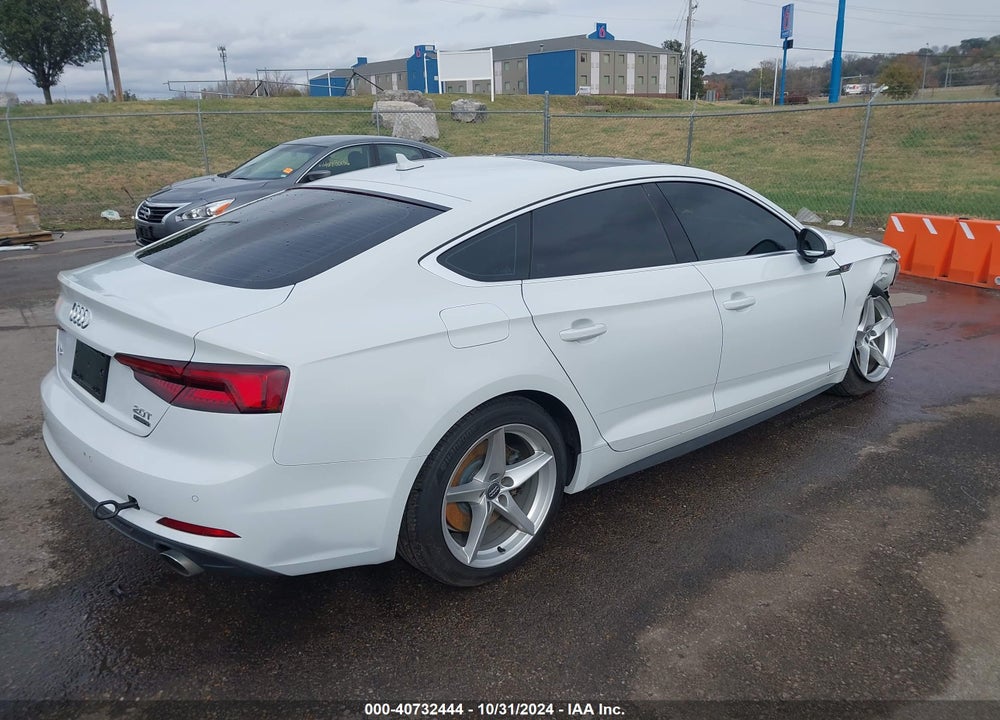 2018 AUDI A5 2.0T PREMIUM VIN: WAUENCF59JA066888