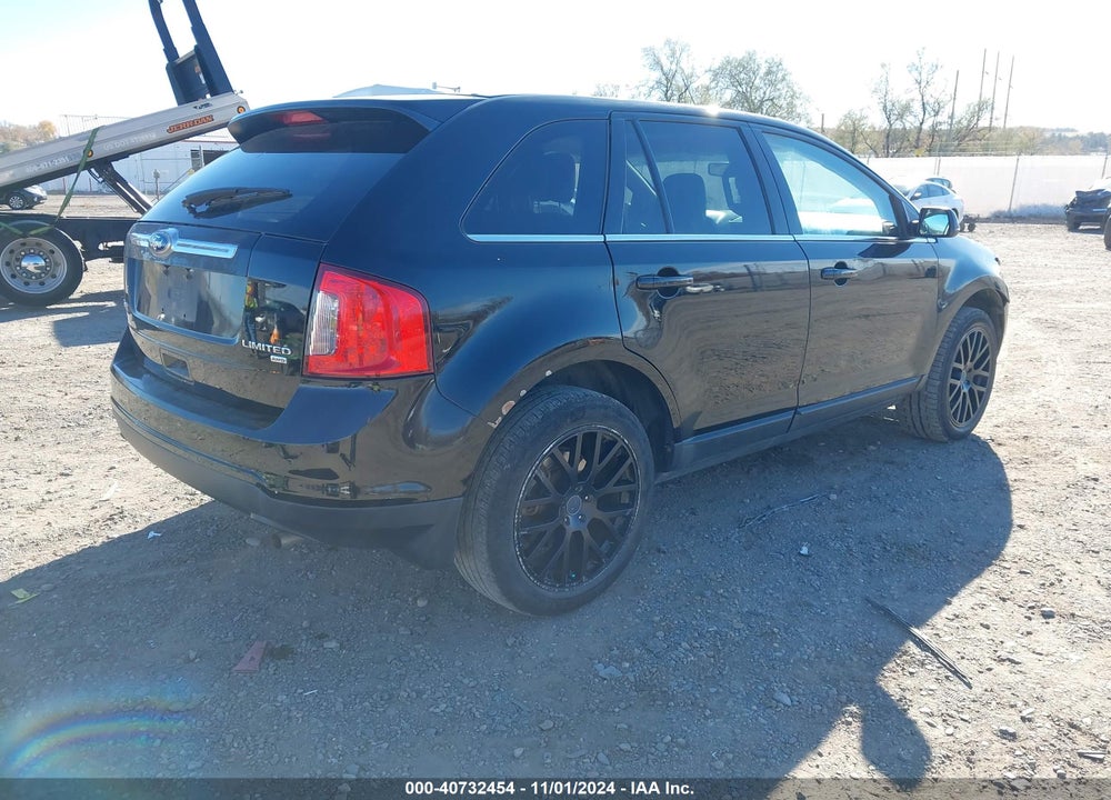 2012 FORD EDGE LIMITED VIN: 2FMDK4KCXCBA06218