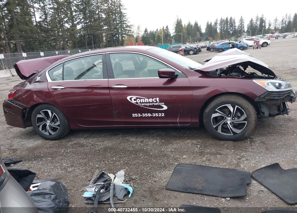 2017 HONDA ACCORD LX VIN: 1HGCR2F31HA235997