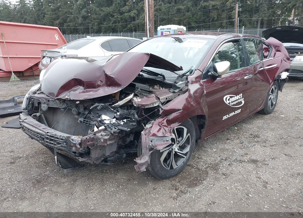 2017 HONDA ACCORD LX VIN: 1HGCR2F31HA235997