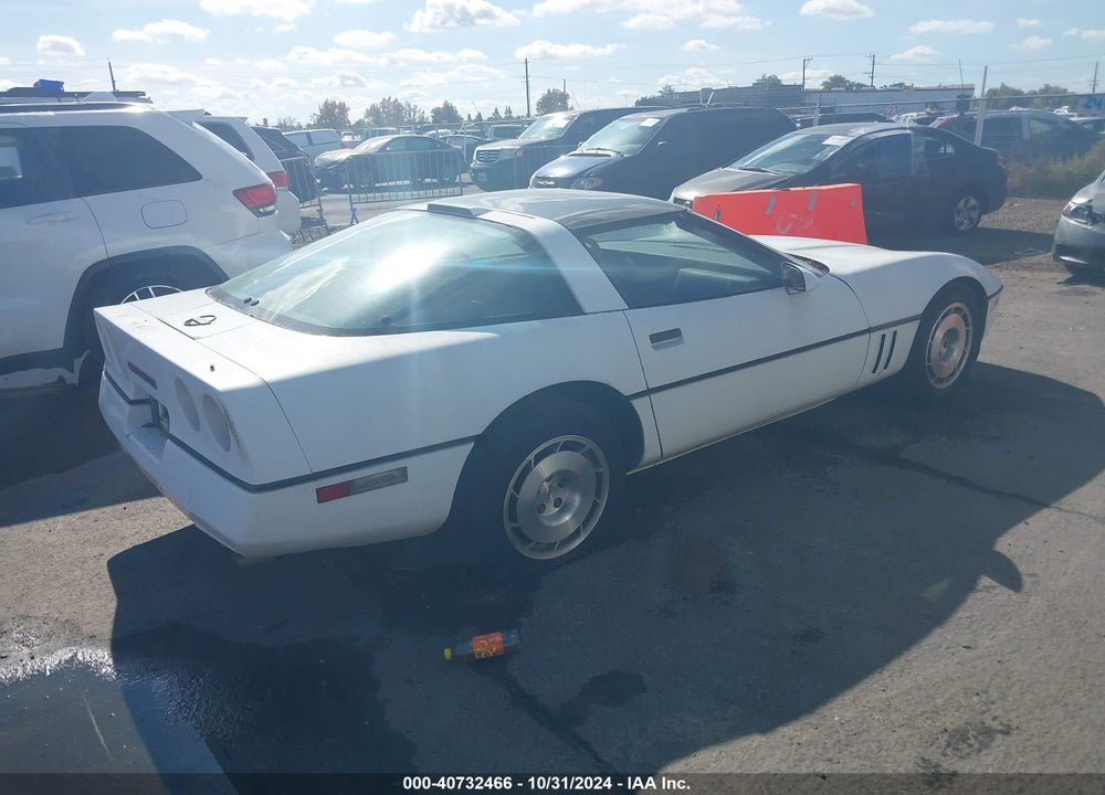 1986 CHEVROLET CORVETTE VIN: 1G1YY0782G5110058