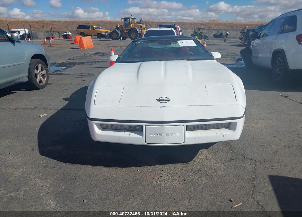 1986 CHEVROLET CORVETTE VIN: 1G1YY0782G5110058