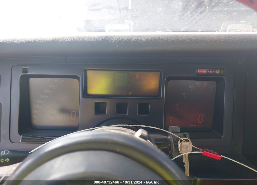 1986 CHEVROLET CORVETTE VIN: 1G1YY0782G5110058