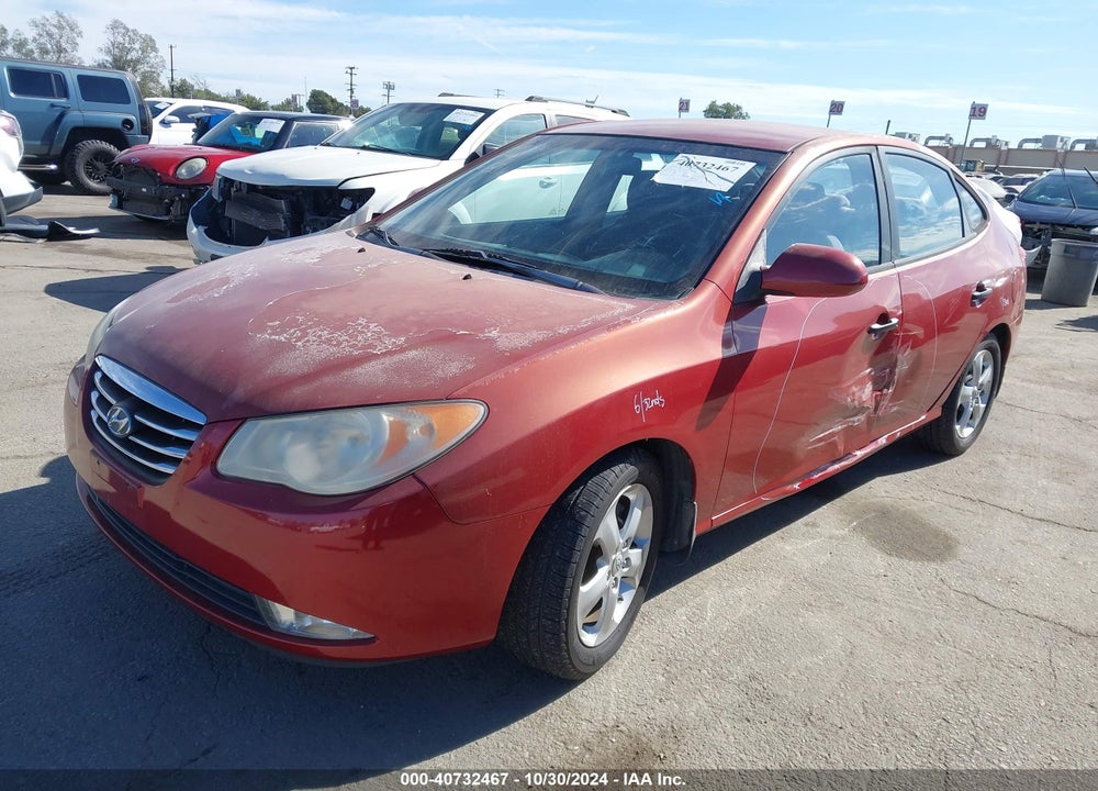 2010 HYUNDAI ELANTRA VIN: KMHDU4AD8AU929213