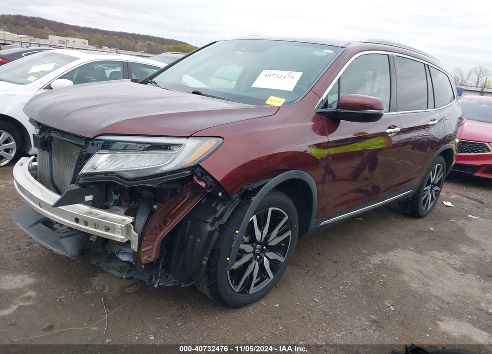 2021 HONDA PILOT 2WD TOURING 7 PASSENGER VIN: 5FNYF5H60MB012132