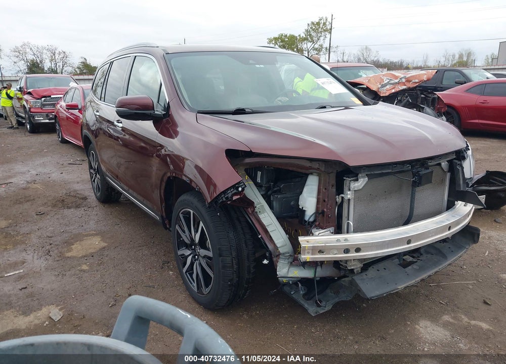 2021 HONDA PILOT 2WD TOURING 7 PASSENGER VIN: 5FNYF5H60MB012132