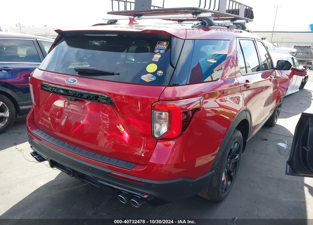 2020 FORD EXPLORER ST VIN: 1FM5K8GC6LGC30650