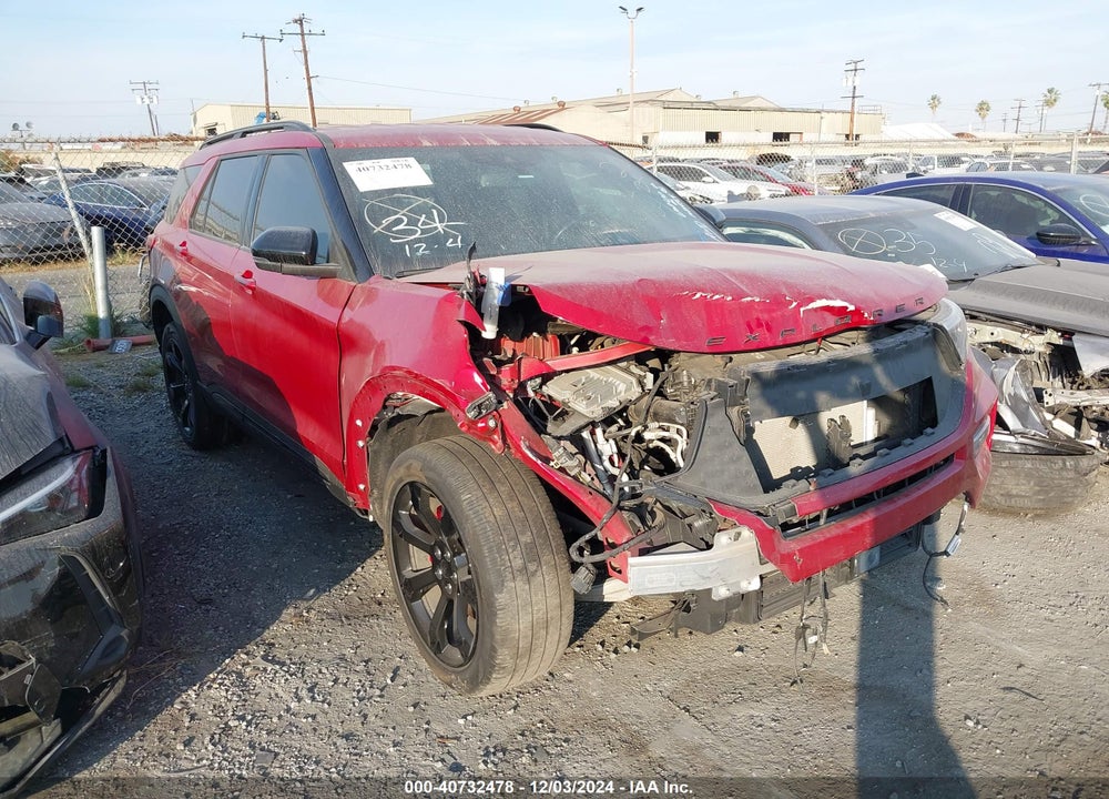 2020 FORD EXPLORER ST VIN: 1FM5K8GC6LGC30650