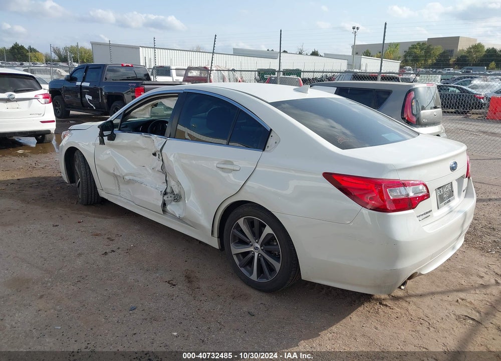 2016 SUBARU LEGACY 2.5I PREMIUM VIN: 4S3BNBF67G3041428