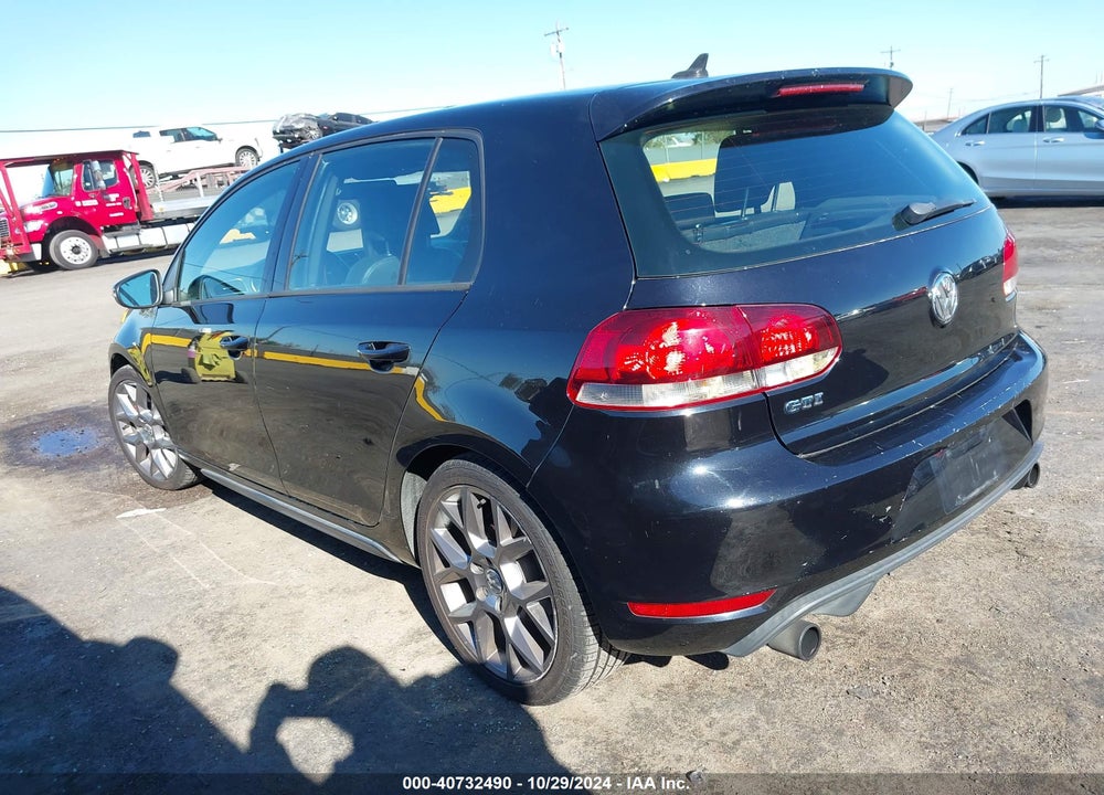 2013 VOLKSWAGEN GTI DRIVERS EDITION VIN: WVWHD7AJ8DW130523