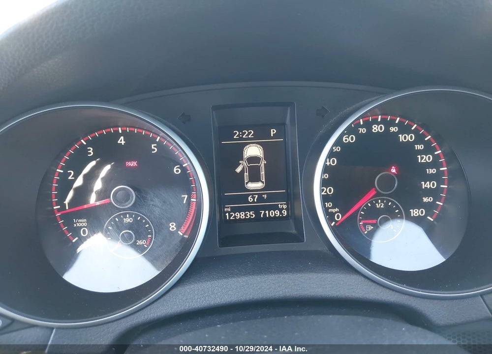 2013 VOLKSWAGEN GTI DRIVERS EDITION VIN: WVWHD7AJ8DW130523