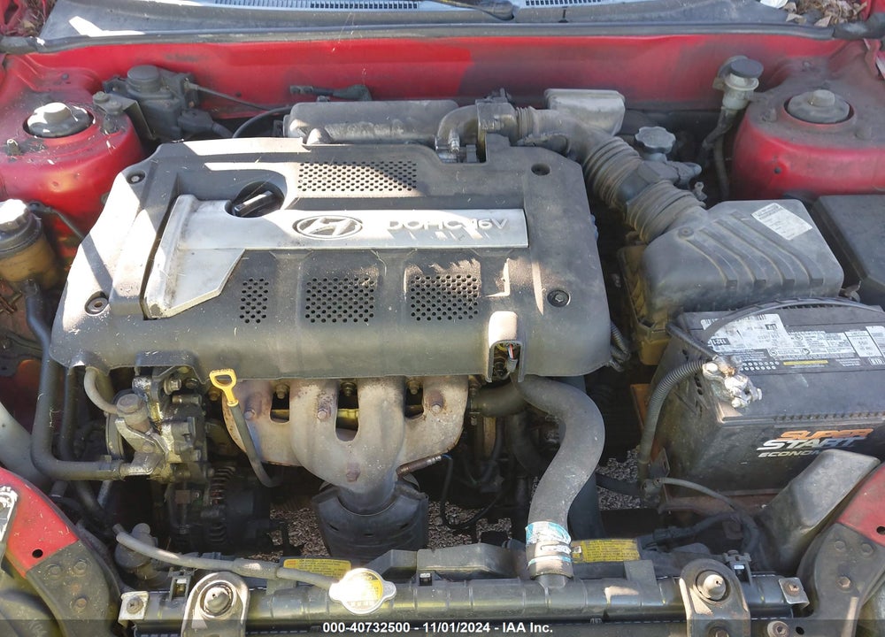 2004 HYUNDAI TIBURON BASE (A4)/BASE (M5) VIN: KMHHM65D74U140949