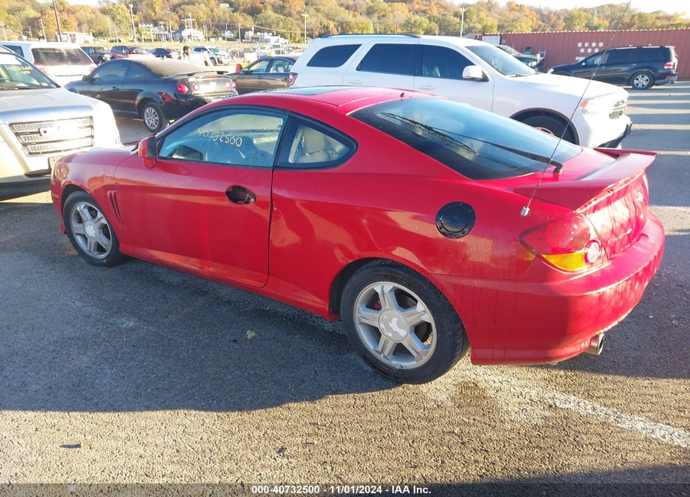 2004 HYUNDAI TIBURON BASE (A4)/BASE (M5) VIN: KMHHM65D74U140949