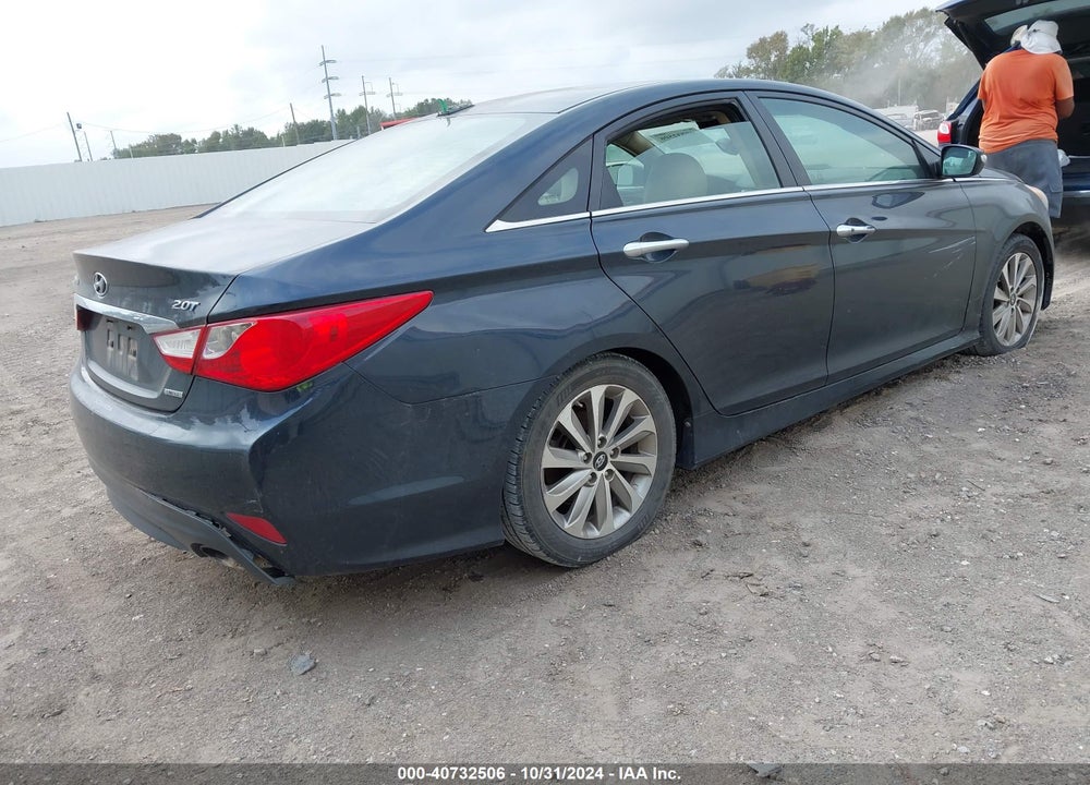 2014 HYUNDAI SONATA LIMITED 2.0T VIN: 5NPEC4AB1EH923425