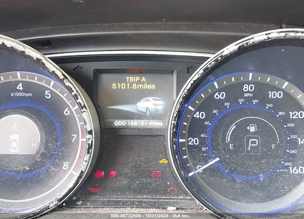 2014 HYUNDAI SONATA LIMITED 2.0T VIN: 5NPEC4AB1EH923425