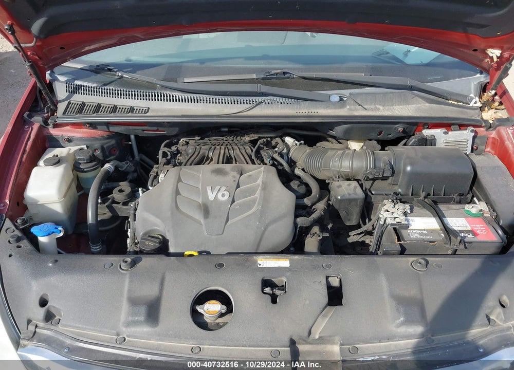 2012 KIA SEDONA EX VIN: KNDMH4C70C6419851
