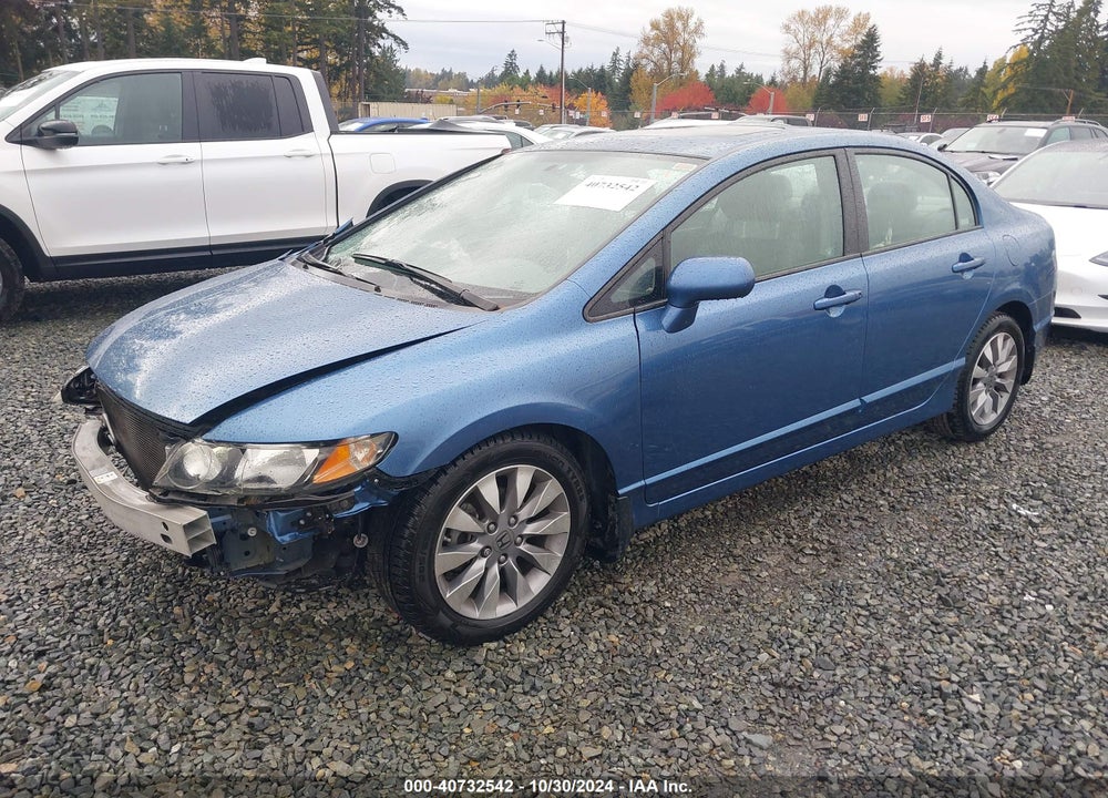 2009 HONDA CIVIC EX-L VIN: 2HGFA16999H501711