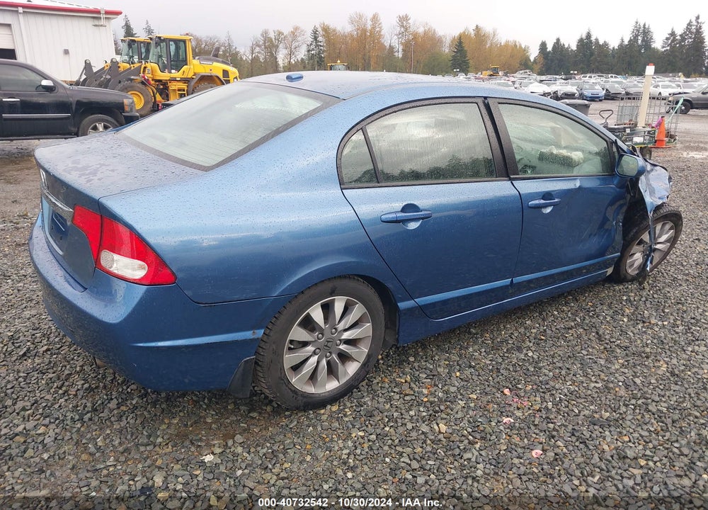 2009 HONDA CIVIC EX-L VIN: 2HGFA16999H501711