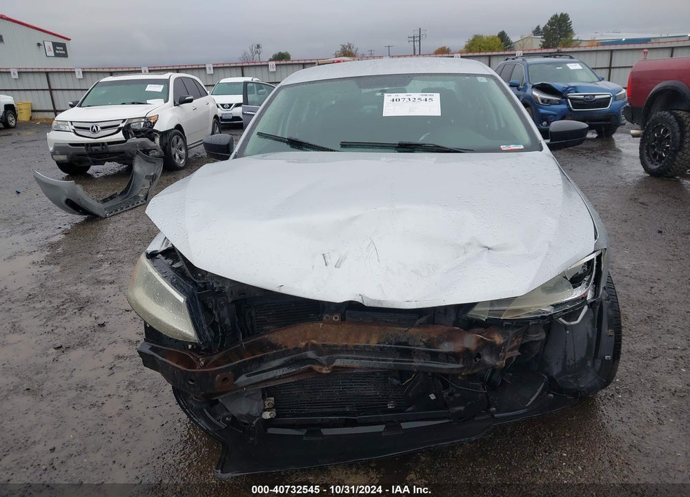 2012 VOLKSWAGEN JETTA VIN: 3VW2K7AJ0CM370334