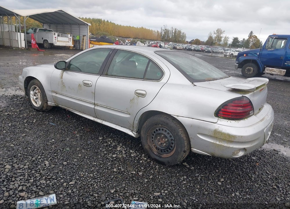 2005 PONTIAC GRAND AM SE VIN: 1G2NE52E45M179418