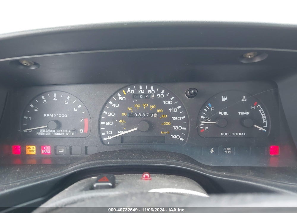1993 FORD TAURUS SHO VIN: 1FALP54Y4PA258067