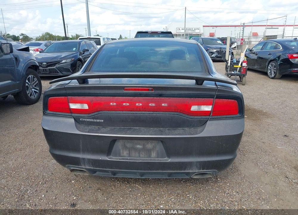 2013 DODGE CHARGER SE VIN: 2C3CDXBG5DH737494