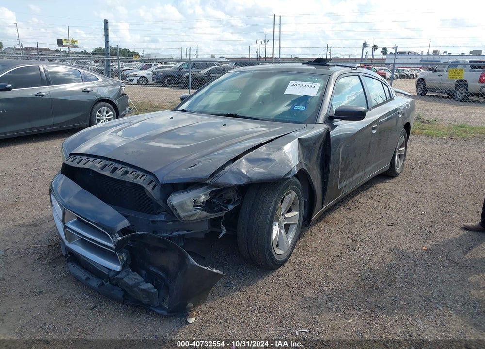 2013 DODGE CHARGER SE VIN: 2C3CDXBG5DH737494