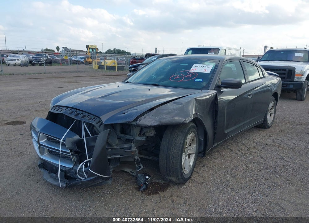 2013 DODGE CHARGER SE VIN: 2C3CDXBG5DH737494