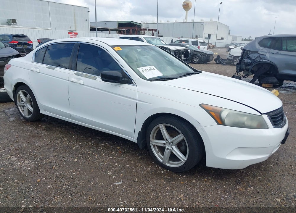 2010 HONDA ACCORD 2.4 LX VIN: 1HGCP2F30AA186366