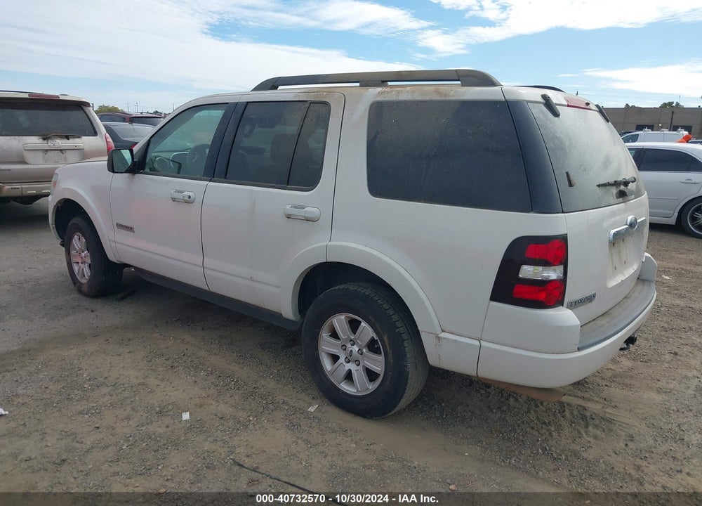 2008 FORD EXPLORER XLT VIN: 1FMEU73E88UA61512