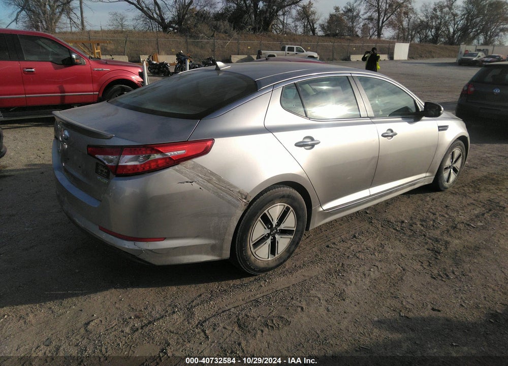 2012 KIA OPTIMA HYBRID EX VIN: KNAGM4AD6C5030278