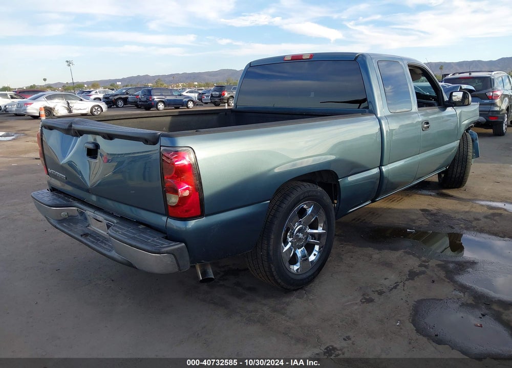 2007 CHEVROLET SILVERADO 1500 CLASSIC LT1 VIN: 1GCEC19V47Z181188