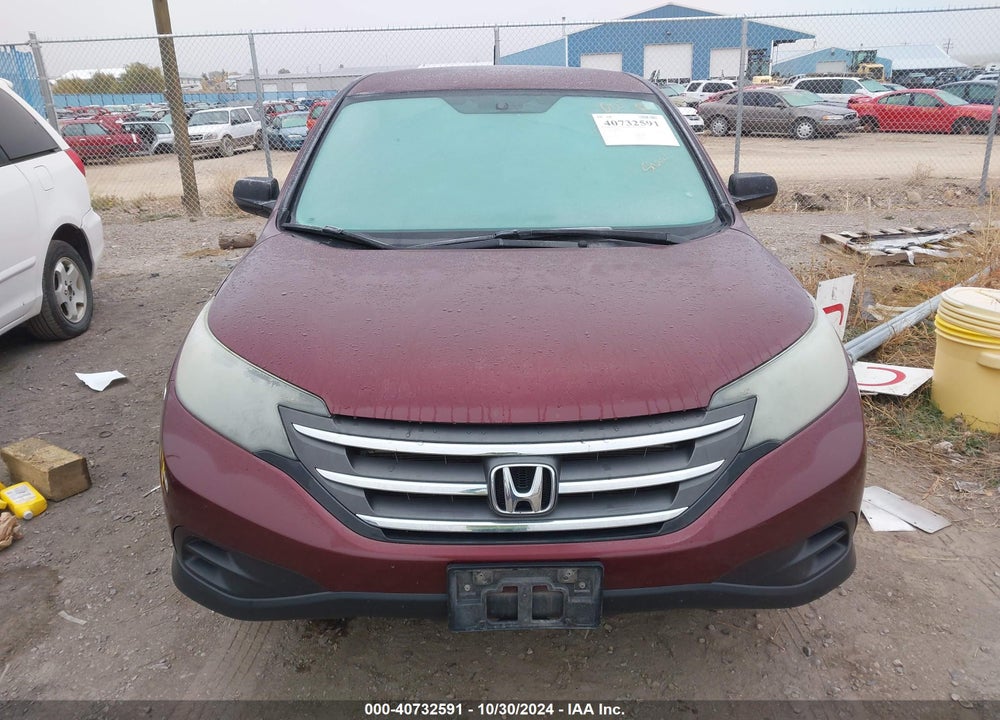 2012 HONDA CR-V LX VIN: 5J6RM4H38CL023685