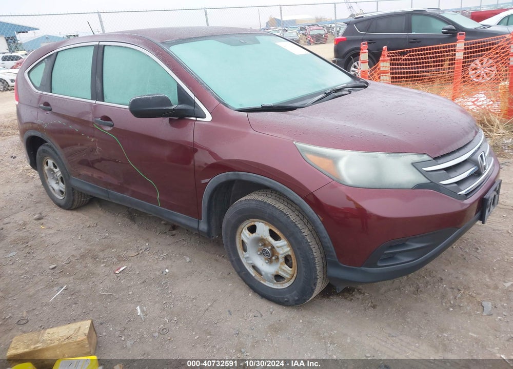 2012 HONDA CR-V LX VIN: 5J6RM4H38CL023685