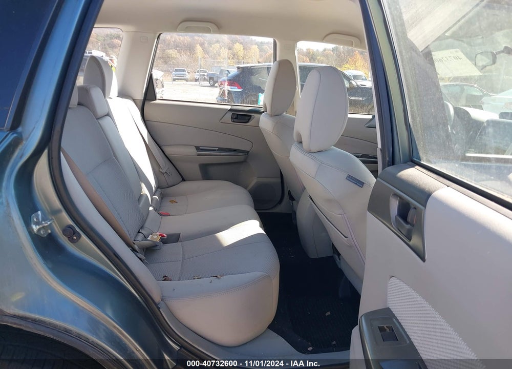 2011 SUBARU FORESTER 2.5X VIN: JF2SHABCXBH779850