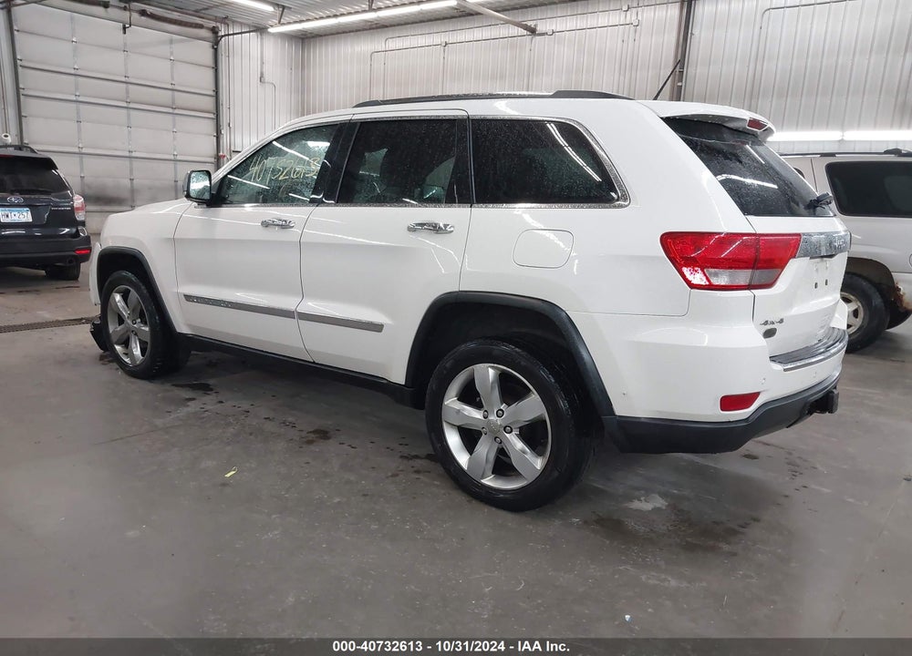 2012 JEEP GRAND CHEROKEE OVERLAND VIN: 1C4RJFCG3CC132883