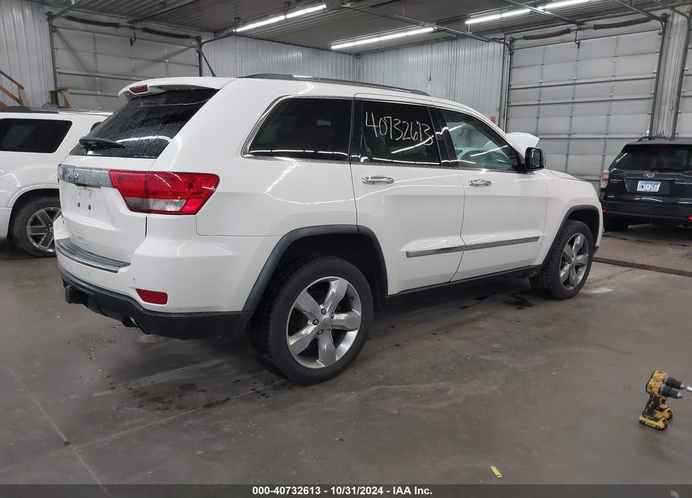 2012 JEEP GRAND CHEROKEE OVERLAND VIN: 1C4RJFCG3CC132883