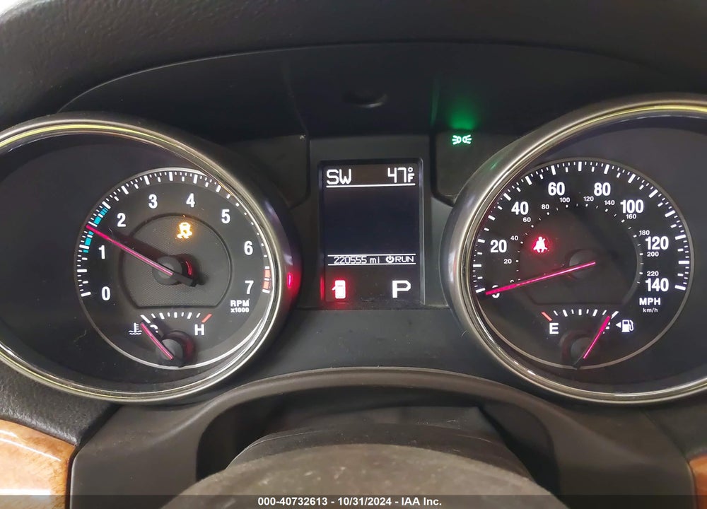 2012 JEEP GRAND CHEROKEE OVERLAND VIN: 1C4RJFCG3CC132883