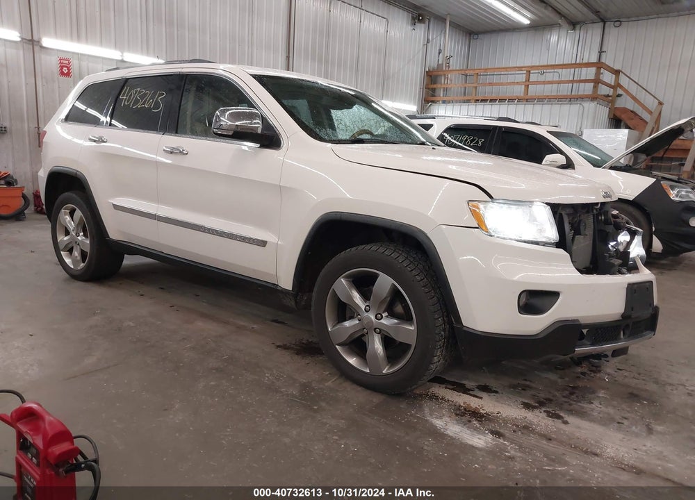 2012 JEEP GRAND CHEROKEE OVERLAND VIN: 1C4RJFCG3CC132883