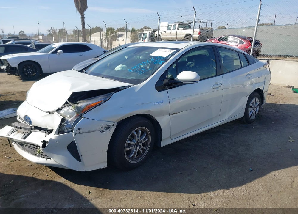 2017 TOYOTA PRIUS THREE VIN: JTDKARFU3H3049336