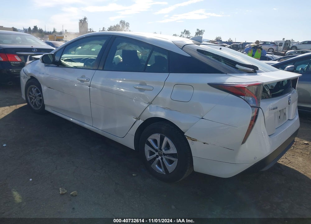 2017 TOYOTA PRIUS THREE VIN: JTDKARFU3H3049336