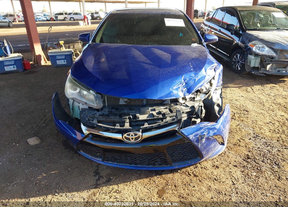 2015 TOYOTA CAMRY SE VIN: 4T1BF1FK6FU942539