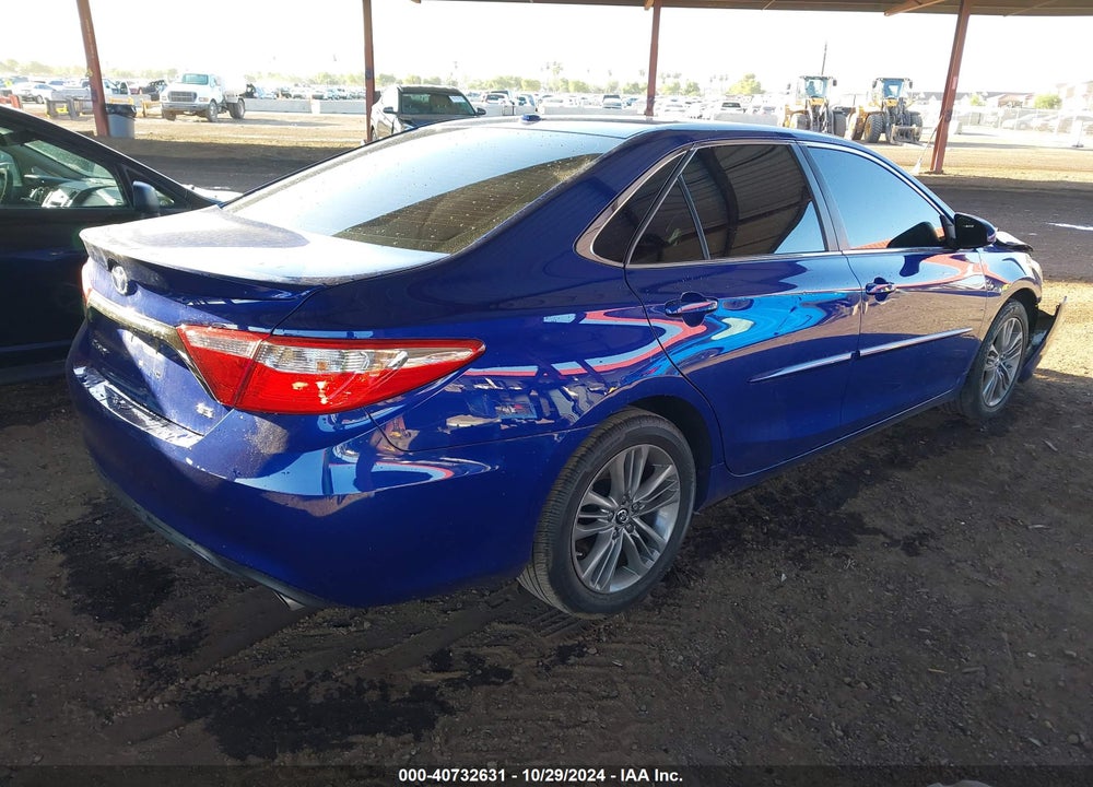 2015 TOYOTA CAMRY SE VIN: 4T1BF1FK6FU942539