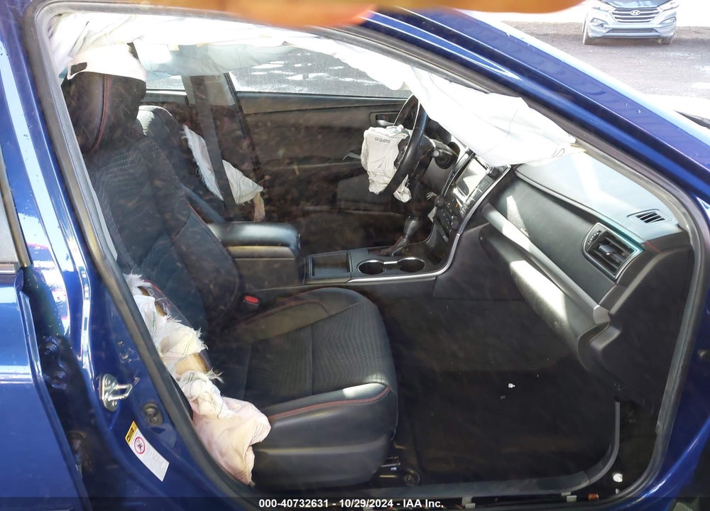 2015 TOYOTA CAMRY SE VIN: 4T1BF1FK6FU942539