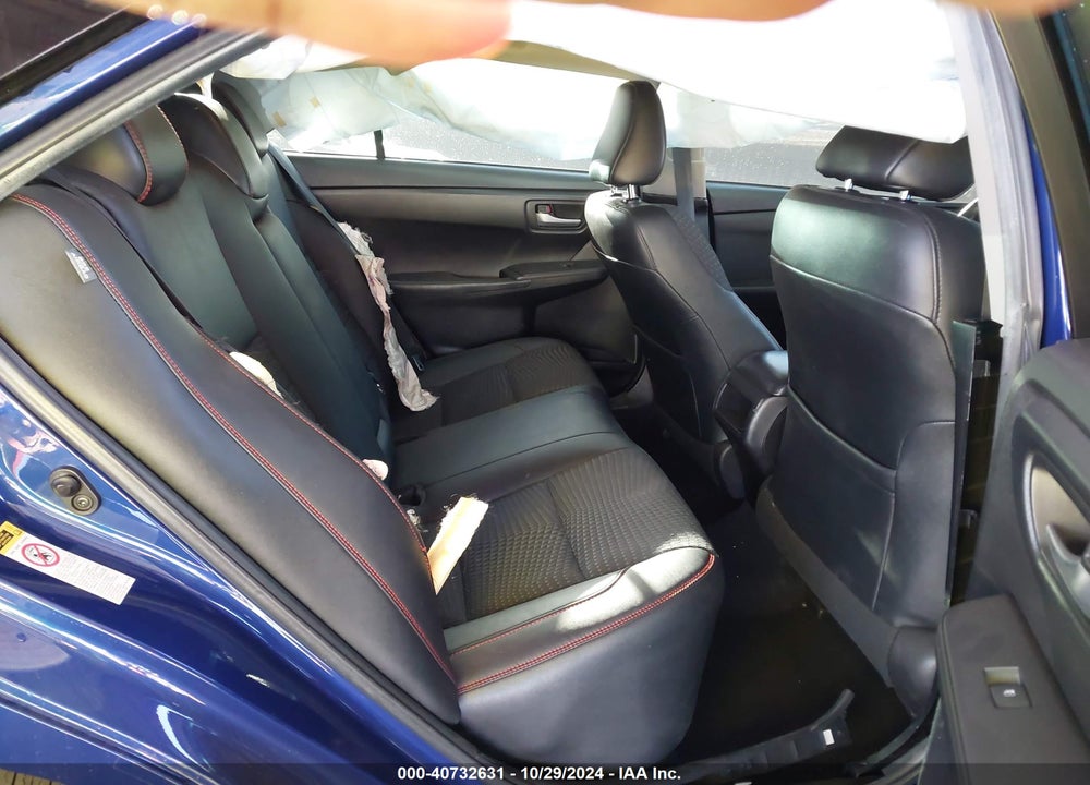 2015 TOYOTA CAMRY SE VIN: 4T1BF1FK6FU942539